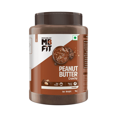 MuscleBlaze MB Fit Chocolate Peanut With High Protein & Fibre | Butter Crunchy