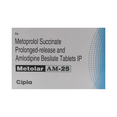 Metolar AM 25 Tablet PR