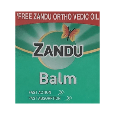 Zandu Balm | Effective Relief From Cold, Headache & Body Ache With Zandu Ortho Vedic Oil Free