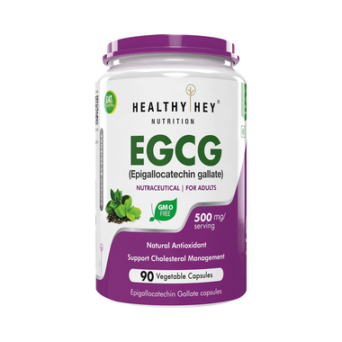 HealthyHey Nutrition EGCG (Epigallocatechin Gallate) Vegetable Capsule