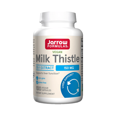 Jarrow Formulas Milk Thistle 150mg Capsule | Supports Liver Function
