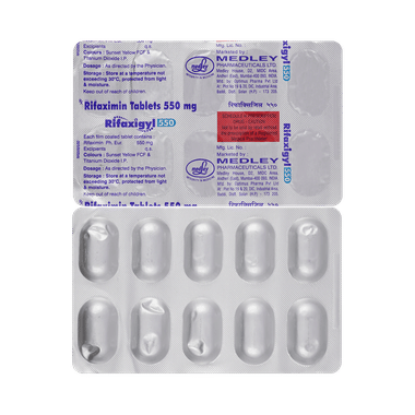 Rifaxigyl 550mg Tablet