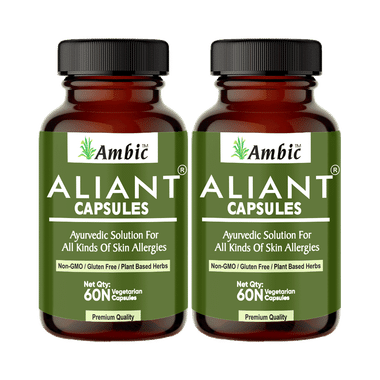 Ambic Aliant Vegetarian Capsule (60 Each)