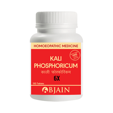 Bjain Kali Phosphoricum Biochemic Tablet 6X