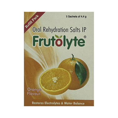 Frutolyte Refill Pack (4.4g Each) Orange