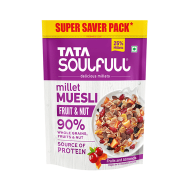 Tata Soulfull Super Saver Pack Fruit And Nut Millet Muesli
