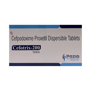 Cefotrix 200 Tablet DT
