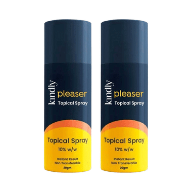 Kindly Health Pleaser Topical Spray Non-Transferrable Spray For Men