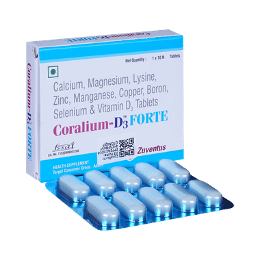 Coralium-D3 Forte Tablet