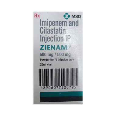 Zienam 500mg/500mg Injection