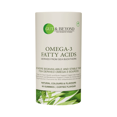 Gut & Beyond Omega 3 Fatty Acids Gummies Coffee