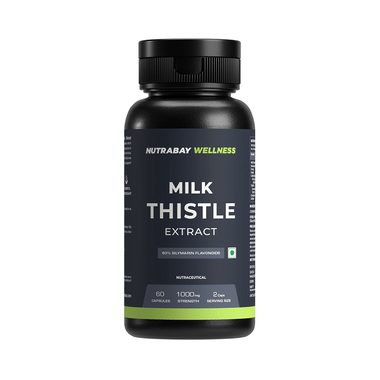 Nutrabay Wellness Milk Thistle Extract Capsule