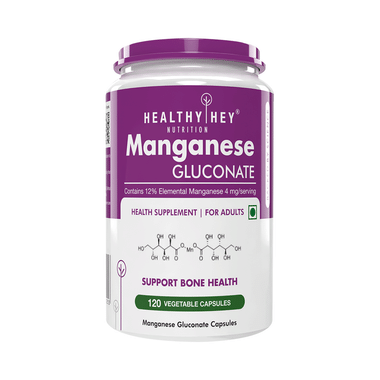 HealthyHey Nutrition Manganese Gluconate Vegetable Capsule