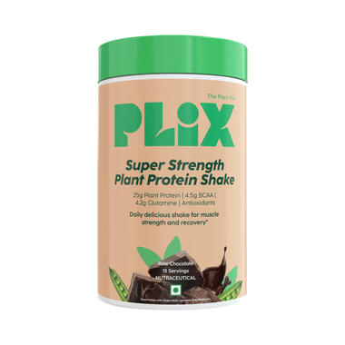 Plix Super Strength Plant Protein Powder Raw Chocolate