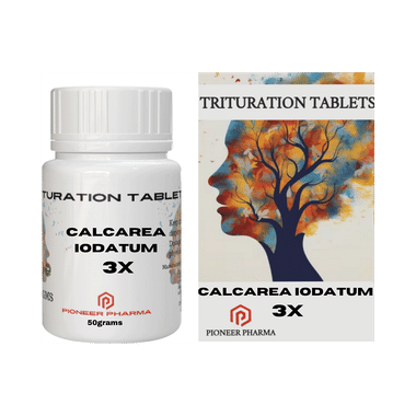 Pioneer Pharma Calcarea Iodatum Trituration Tablet 3X