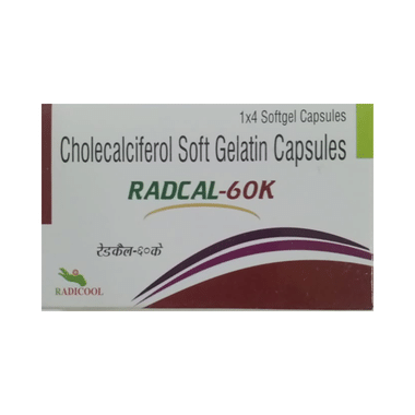 Radcal-60k Soft Gelatin Capsule