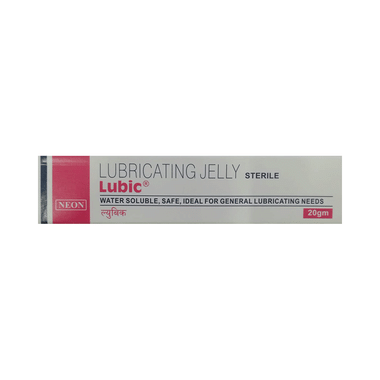 Lubic Lubricating Jelly Sterile For General Lubricating Needs | Water Soluble & Safe