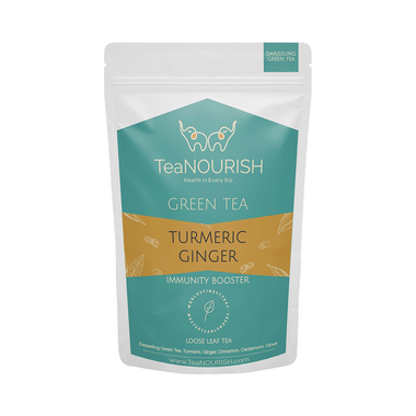 TeaNourish Green Tea Turmeric Ginger