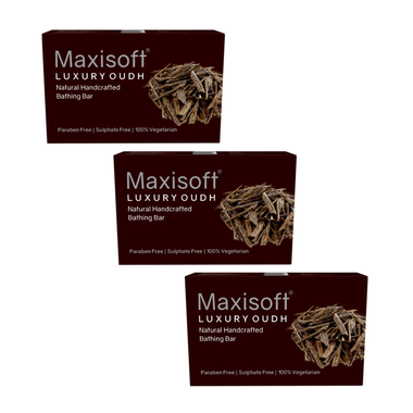 Maxisoft Luxury Oudh Bathing Bar (75gm Each)