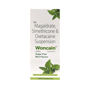 Woncain Oral Suspension Mint Sugar Free