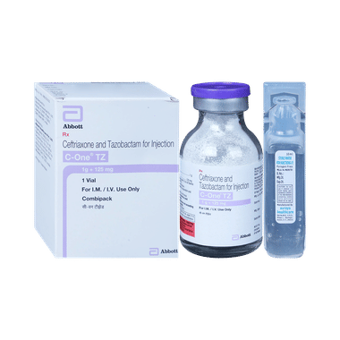 C One TZ 1000mg/125mg Injection