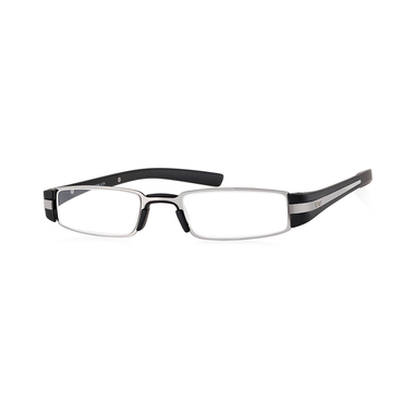 Klar Eye K 4011 Premium Reading Glasses for Men and Women Black Optical Power +1.25