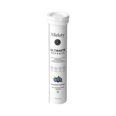 Miduty Ultimate Defence Immunity Booster Drink  Effervescent Tablet Blueberry