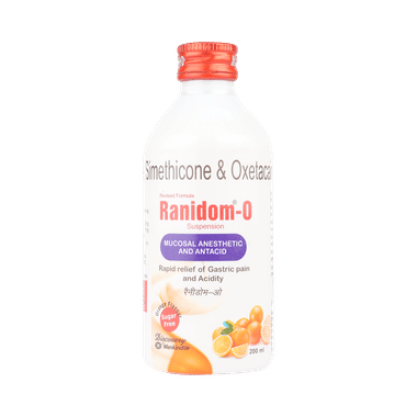 Ranidom-O Oral Suspension Orange Sugar Free