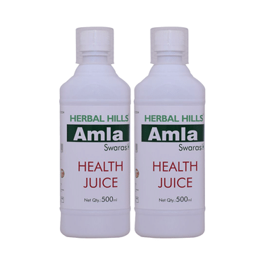 Herbal Hills Amla Swaras Health Juice Pack Of 2
