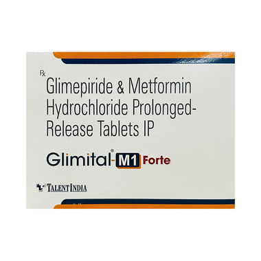 Glimital-M1 Forte Tablet PR
