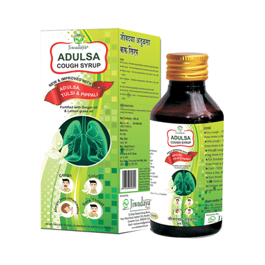 Jiwadaya Adulsa Cough Syrup (100ml Each)