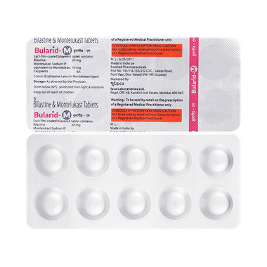 Bularid M 20mg/10mg Tablet