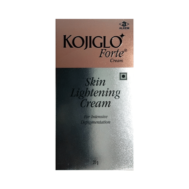 Kojiglo Forte Skin Lightening Cream | For Intensive Depigmentation | Paraben & Steroid-Free