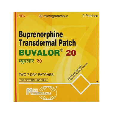 Buvalor 20mg Transdermal Patch