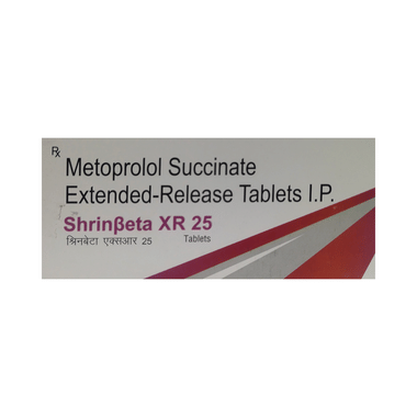 Shrinbeta XR 25 Tablet
