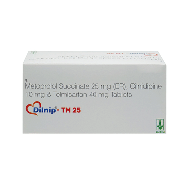 Dilnip TM 10mg/25mg/40mg Tablet ER