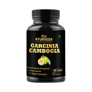 Fij Ayurveda Garcinia Cambogia 500mg Capsule