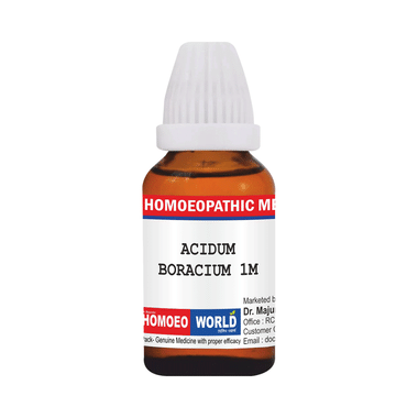 Dr. Majumder Homeo World Acidum Boracium Dilution 1M