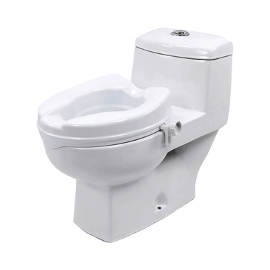 Entros SC7060C Easy Fixed Raised Toilet Seat Toilet Bidet Without Lid 4inch White