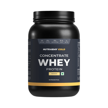 Nutrabay Concentrate Whey Protein Powder Mango