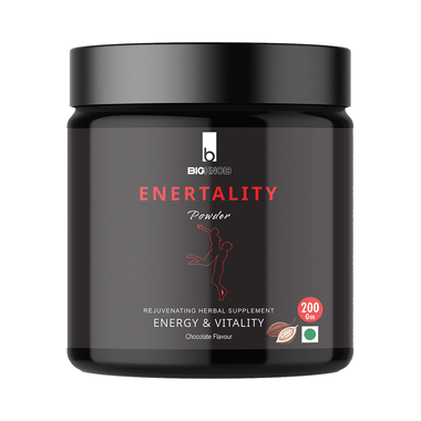 Bigknob Enertality Rejuvenating Herbal Supplement for Energy & Vitality  Chocolate