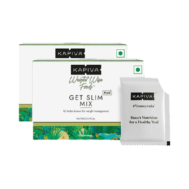 Kapiva Get Slim Plus Mix Sachet (5gm Each) |Long-term Weight Care