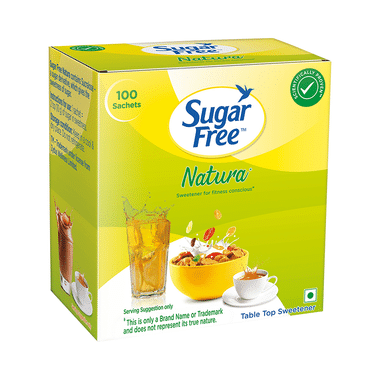 Sugar Free Natura Low Calorie Sucralose Sweetener | Sachet