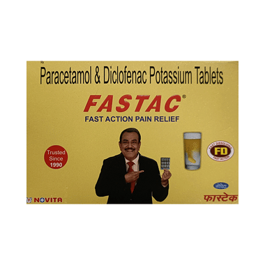 Fastac Fast Action Pain Relief Tablet