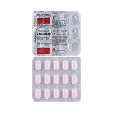 Aceloflam XP 100 mg/325 mg Tablet