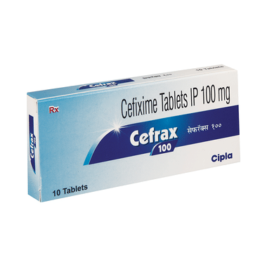 Cefrax 100 Tablet