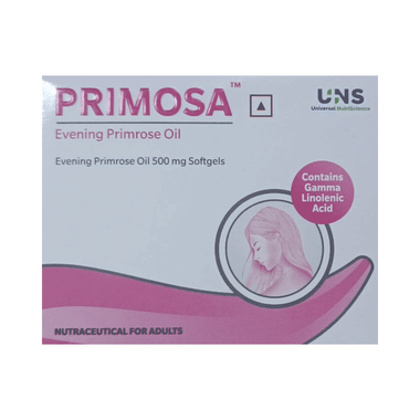 Primosa  500mg Evening Primrose Oil Softgel For PMS Symptoms
