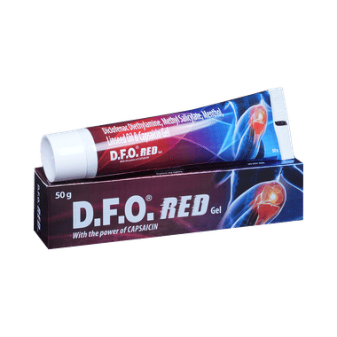 D.F.O. Red Pain Relief Gel With Capsaicin