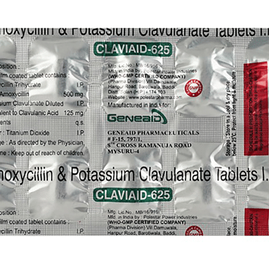 Claviaid 625 Tablet