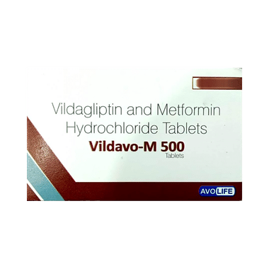 Vildavo-M 500 Tablet